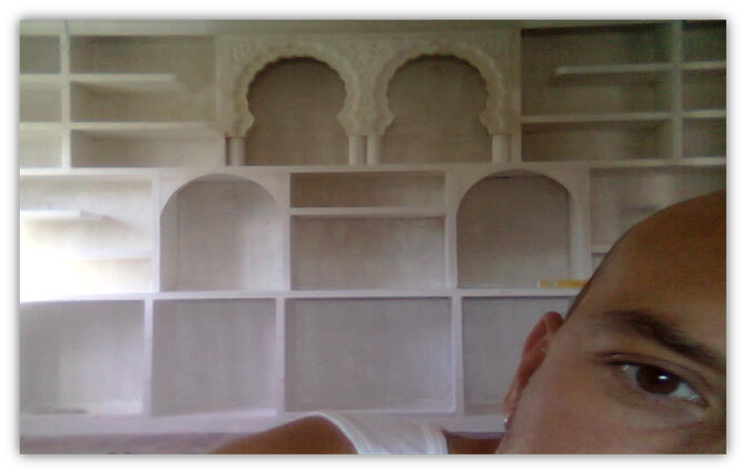 Escayolista en Granada
Miguel Angel Cuadros -Arte en escayola™-
Mueble de escayola
